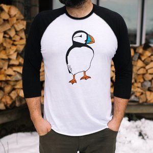 Puffin Baseball Tee